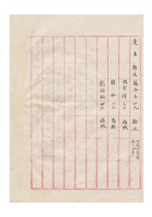 庆生粮栈全体伙友姓名清册 (2) 封面