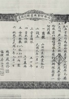 民国二年（1913）三月一日山西运城县兴业银行股票 封面
