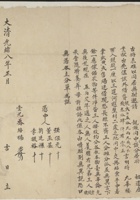 光绪八年正月吉日乔培枝等兄弟三人立分拨字据 封面