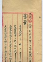 光绪二十八年公兴永记清单 封面