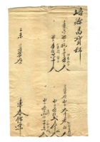 字据（散装）-敬恕堂.光绪142 封面