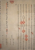 民国十六年（1927）正月吉日郑丰盛堂等重立西兴隆碱店合同文约 封面