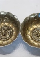 NM 3-150-缠枝莲银茶碗一对 封面