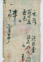 民国十六年三月二十四日太安驿义丰元记为给谦瑞益货物开第元号货运单 封面