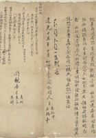 道光十五年十月初四日王志仁同王志端立分关合同 封面