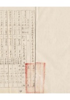 保定市油漆颜料业同业公会为呈报奉令改选理事长并送理事名册、会员名册、章程事给保定市商会的函（附：理事名册一份；会员名册一份；章程一份 缺）民国三十三年（1944）十一月十八日 (9) 封面