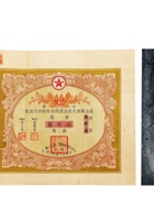 民国・山西长治县葆元长盐号股份有限公司银币伍佰元股票、息折、封套全套 封面