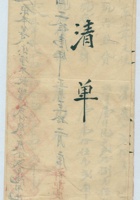 民国二十一年祥记皮庄清单 封面