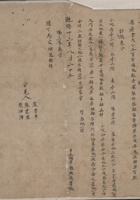 乾隆十三年八月二十九日张学斌同四个侄子立拨单 封面