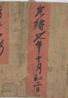光绪7年暂计小账 封面
