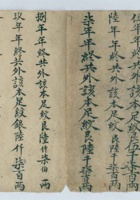 同治十二年借贷账 封面