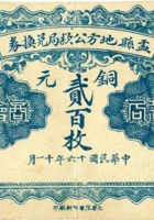 盂县地方公款局兑换券（贰百枚，民国16年） 封面