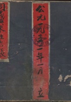 公元一九五一年一月立同义兴来往老账 封面