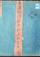 地亩粮账大清同治七年新正月吉日 封面