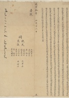 咸丰十年四月二十二日李元徵等三人立分单执照一号 封面