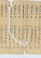 同治元年三义公记清单 封面