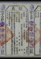民国云南盐政使公署盐运存根、缴敷、背敷、运盐执照全套，钤云南盐政使官印。尺寸：5323cm 封面
