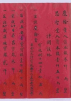 民国七年天津隆庆长记清单 封面