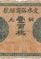 文水裕商银号（壹百枚） 封面