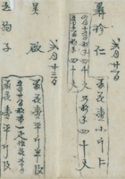 咸丰五年二月继善堂卖花老账 封面