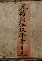 光绪二十九年吉日立逐日出入各辐银钱账 封面
