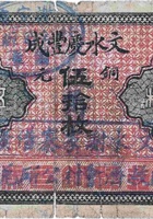文水庆丰成（铜元伍拾枚，南安村） 封面
