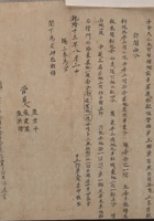 乾隆十三年八月二十日张学斌同四个侄子立拨单 封面