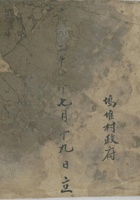 坞堆村政府七月十九日立 封面