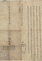 民国元年九月十六日王起祥同王起和立分单 封面
