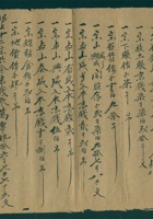 咸丰九年某号清单 封面