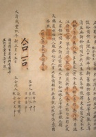 咸丰九年（1859）正月十五日敬和堂韩重组裕顺号生理合伙约 封面