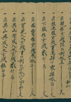 同治六年某号清单 封面