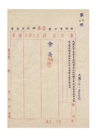 保定市银钱业同业公会为据本市益丰厚银号增资改组就绪呈奉财署营业执照函报成立附送营业执照照片等事给保定市商会的公函（附：金融机关营业执照照片等件十五份 缺）民国三十二年（1943）一月二十四日 封面