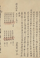 同治四年（1865）十一月初二日张孝纯等三人合开公盛炭窑约 封面