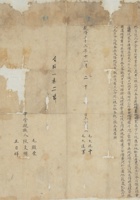 乾隆三十三年十一月二十一日毛大统同毛大道立分关合同 封面