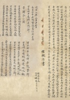 同治八年（1869）二月十七日姬永昌立仁和堂药铺生意清分合同文字约 封面
