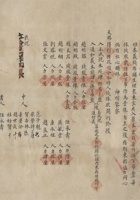 咸丰八年（1858）四月二十一日赵明鑑等开设恒泰义钱布铺生理合同 封面