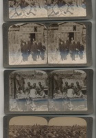 1900-1901年义和团时期立体照十张，内容包括：囚禁义和团义士、八国联军首脑合影，北京大篷车、广州花船、天津码头、北京故宫宫殿、香港街景等。尺寸：189cm 封面