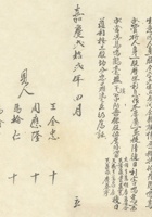 嘉庆二十二年（1817）四月马鸣鹤立涌泉当人身股推约 封面